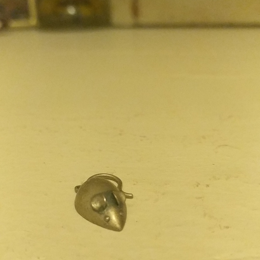 Mini mouse charm stamped